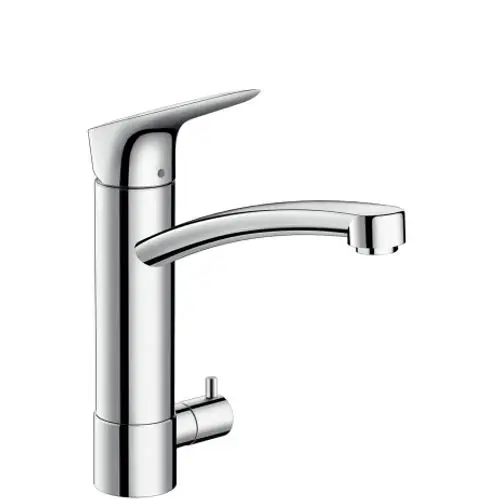 Hansgrohe HG Spültischmischer 220 Logis M31 Geräteabsperrventil 1jet chrom, 71834000, Artikel in Kategorie